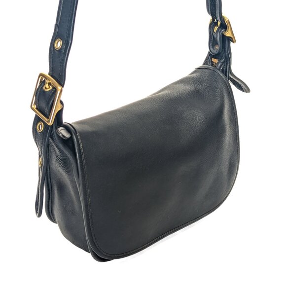 COACH Handmade Vintage Patricia‘s Legacy Bag Black Leather - Picture 15 of 15